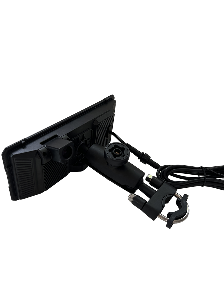 BikePlay – motorsykkel-skjerm med CarPlay og Bluetooth (GPS, Kart, musikk etc)