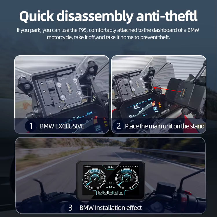 BMW BikePlay 5 Pro – Trådløs CarPlay med Wonder Wheel-støtte