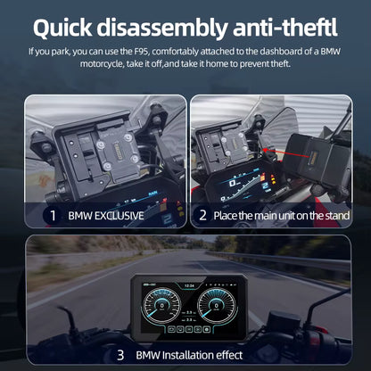 BMW BikePlay 5 Pro – Trådløs CarPlay med Wonder Wheel-støtte
