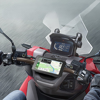 BikePlay Motorsykkel GPS Skjerm – Trådløs CarPlay & Android Auto