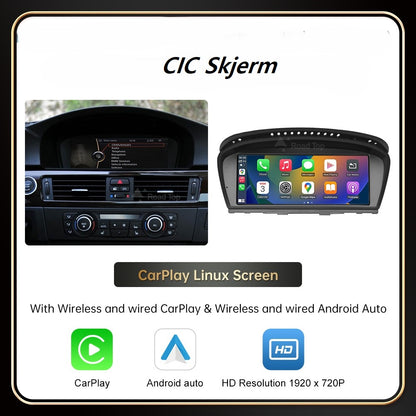BMW E60 & E90 CarPlay & Android Auto Skjerm