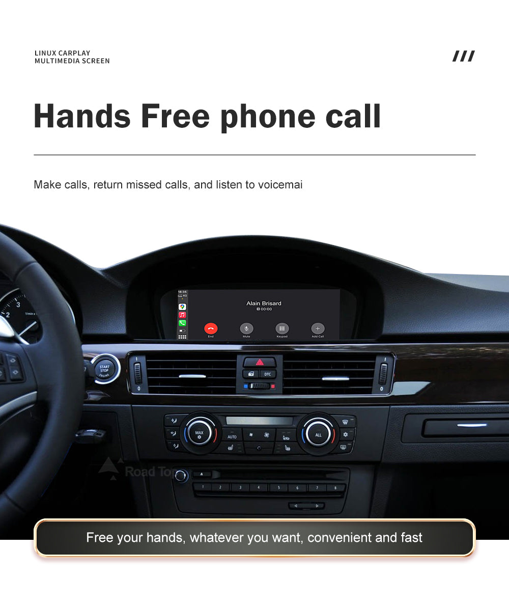 BMW E60 & E90 CarPlay & Android Auto Skjerm