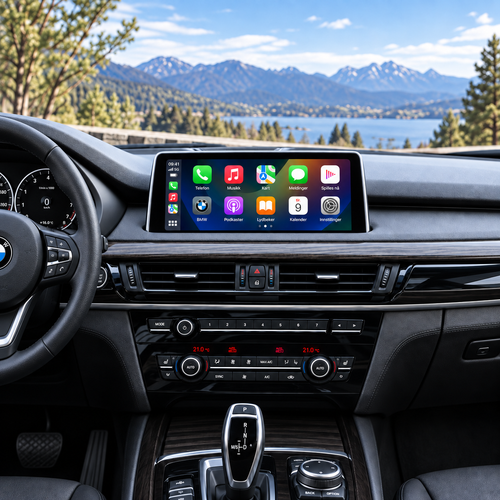 BMW X5 F15 CarPlay-skjerm | NBT 2014–2016