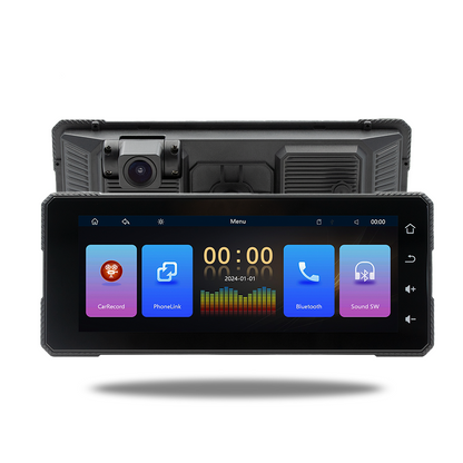 BikePlay – motorsykkel-skjerm med CarPlay og Bluetooth (GPS, Kart, musikk etc)