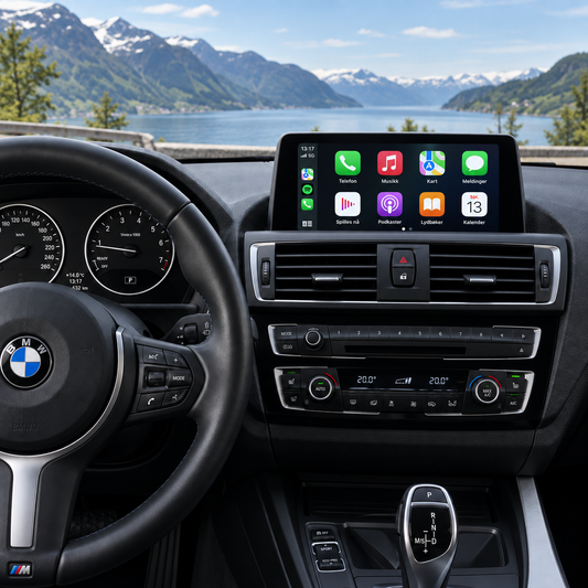 BMW 1- og 2-serie CarPlay-skjerm – 2012–2016