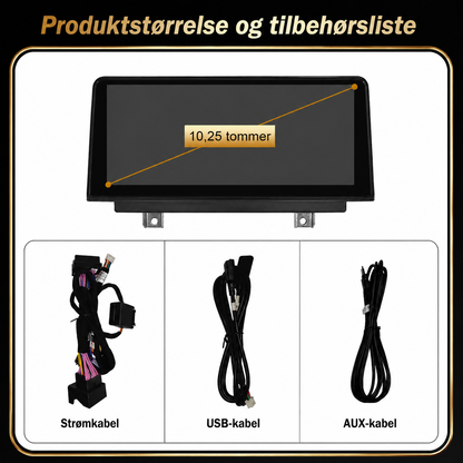 BMW 1-Serie F20/F21 CarPlay Skjerm – NBT 2012–2016