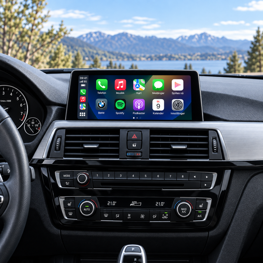 BMW 3 / 4-serie CarPlay-skjerm –  NBT 2012–2016