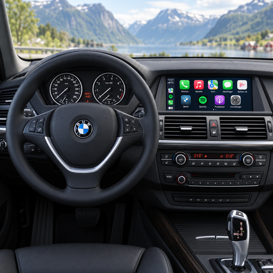 BMW X5 / X6 CarPlay Skjerm 2007-2014